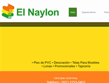 Tablet Screenshot of elnaylon.com
